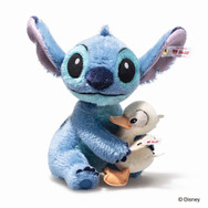 「ディズニースティッチとアヒルの子」© Disney © Margarete Steiff GmbH 2026　