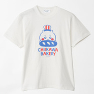 大阪限定Tシャツ　ちいかわ　ホワイト／「ちいかわベーカリー OSAKA」©nagano