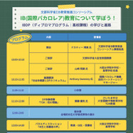 2026年度 国際バカロレア教育 地域セミナー in 近畿地方のチラシ