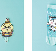 キャラ撮りスティック(全3種)各1,320円(税込)　足袋ソックス(全3種)　　各605円(税込)
