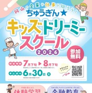 小学生向け体験イベント「ちゅうぎん☆キッズドリーミースクール」開催