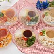 セブンの冷製パスタ刷新「海老トマト」「豚しゃぶ」「ツナと大根おろし」“夏のごちそう”3種