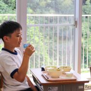 クラス全員での給食時間