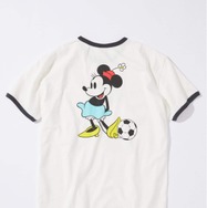 MICKEY MOUSE / ミッキー マウス 別注 サッカー プリント Tシャツ ©Disney
