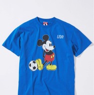 MICKEY MOUSE / ミッキー マウス 別注 サッカー プリント Tシャツ ©Disney