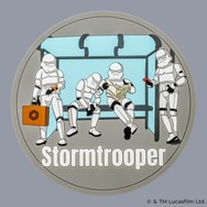 ラバーコースター（STAR WARS/ユニークアート）(C) & TM Lucasfilm Ltd.