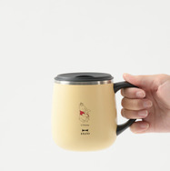 Pooh蓋つきステンレスマグ