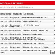 本試験「後」のイベント