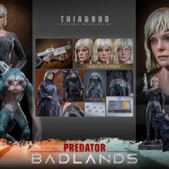 【ムービー・マスターピース】『プレデター：バッドランド』1/6スケールフィギュア　ティア＆バド & © 20th Century Studios