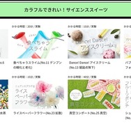 カラフルできれい！サイエンススイーツ