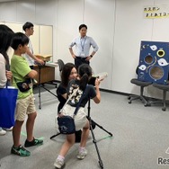 2025年の新コスモス電機ブースのようす
