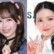 FRUITS ZIPPER松本かれん＆IS:SUE・NANO、同い年美女コンビの2ショットに「違うタイプのKAWAII2人だ」「推し同士で胸熱」とファン歓喜