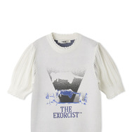 【THE EXORCIST】ハーフスリーブニット　WHT