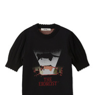 【THE EXORCIST】ハーフスリーブニット　BLK