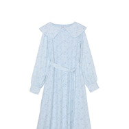 【ちいかわ/dazzlin　specialcollection】フラワーパターンワンピース