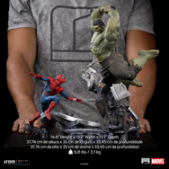 『マーベル』 【アイアン・スタジオ　スタチュー】「アートスケール」1/10スケール　スパイダーマン vs ハルク