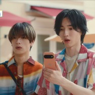 なにわ男子、海外で奇跡の瞬間を激写・OKテイク連発 ソフトバンク新CM出演