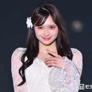 “顔面重要文化財”AKB48センター伊藤百花、流し前髪×シースルーミニワンピで雰囲気ガラリ【関コレ2026A/W】