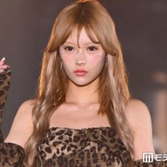 ギャルママモデル聖菜、美肩際立つレオパード柄オフショルドレス姿に釘付け「さすがの着こなし」「見惚れる」【関コレ2026A/W】