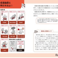 2026年4月に導入された、青切符の対象となる違反の例を掲載