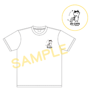 公開記念Tシャツ『猫たちと7000マイルの旅』©2025 Gray Hat Productions LLC All Rights Reserved