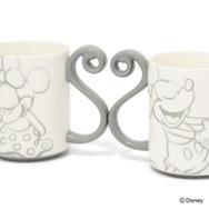 ディズニー ペアマグ モノトーン2,600 円／© Disney