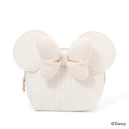 ディズニー ミニーフェイス ポーチ各 3,000 円／© Disney