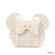 ディズニー ミニーフェイス ポーチ各 3,000 円／© Disney