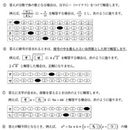 学力検査（マーク式および記述式解答）に係る注意事項