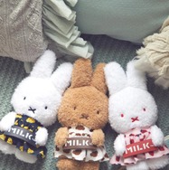MILKFED. x MIFFY AND MELANIE KEYCHAIN POUCH（メラニーのみオンライン限定）（4,620円・税込）