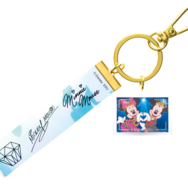 G賞 銀テープ風キーホルダー／© Disney