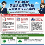 令和9年度県立高校入学者選抜リーフレット