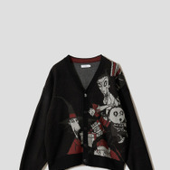 トリック・オア・トリート｜ジャカードニットカーディガン／¥7,900／©Disney