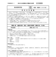 求める生徒像および選抜方法等（秋田高等学校）