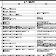 首都圏女子2月1日