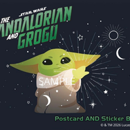 『マンダロリアンとグローグー　ポストカード＆ステッカーブック』1760円 (C) & TM 2026 Lucasfilm Ltd.
