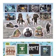 『マンダロリアンとグローグー　ポストカード＆ステッカーブック』1760円 (C) & TM 2026 Lucasfilm Ltd.