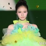 せいら、フリルたっぷりキャミドレスで美肩輝く「お姫様みたい」「可愛すぎる」【TGC北九州2026】