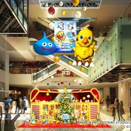 横浜で“ドラクエ×FF”初の2大作品同時コラボイベント開催 ツリー装飾やコラボカフェで2つの世界が交差