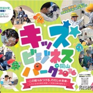 38ブースの仕事体験「キッズビジネスパーク岡山」10/15受付開始