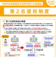 令和9年度 福岡県立高等学校入学者選抜「第2志望校制度」