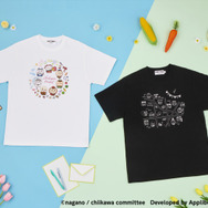 ちいかわぽけっと お店屋さんなTシャツ（全2種）各 3,630円（税込）※サイズ展開：M、L、XL