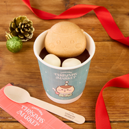 くりまんじゅうのおしるこ　950円　「ちいかわクリスマスマーケット」