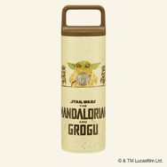 「スクエアハンドル付きステンレスマグボトル450ml マンダロリアン＆グローグー」© & TM Lucasfilm Ltd