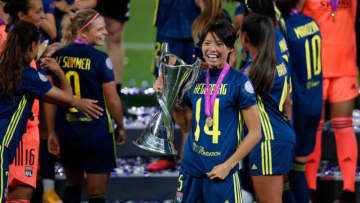 熊谷紗希、CL5連覇！なぜか鮫島彩の「ガブリ」も取り上げられる