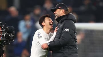 クロップ監督とソン・フンミンの気になる爆笑シーンがこれ