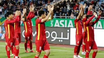 超ロングシュートも！ベトナム代表、中国に完勝。最終予選で初白星
