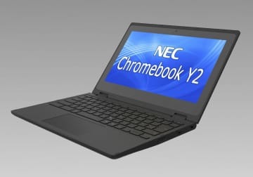 発煙したNECのパソコン「Chromebook　Y2」