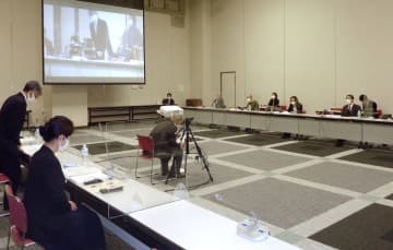 世界文化遺産「明治日本の産業革命遺産」に関する有識者会議＝7日午後、東京都千代田区