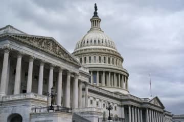 米連邦議会議事堂＝昨年10月、ワシントン（AP＝共同）